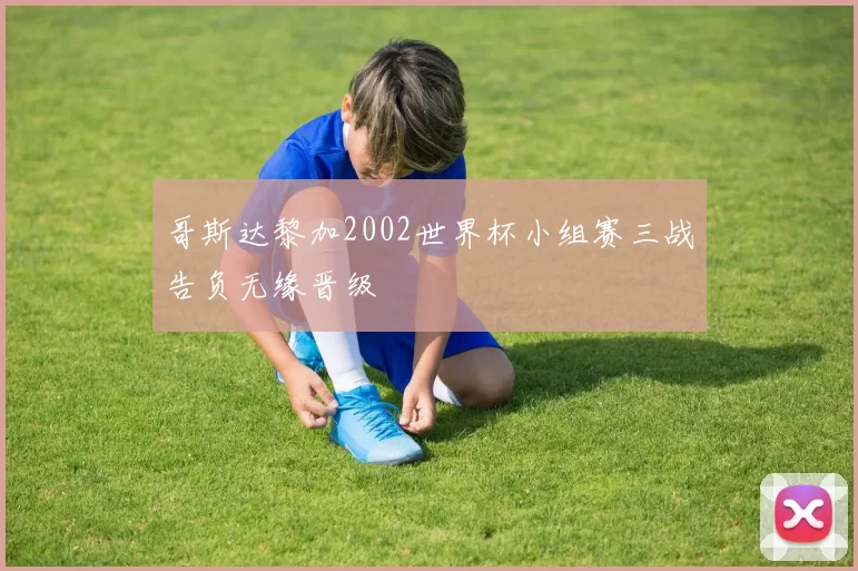 哥斯达黎加2002世界杯小组赛三战告负无缘晋级