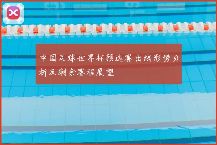 中国足球世界杯预选赛出线形势分析及剩余赛程展望