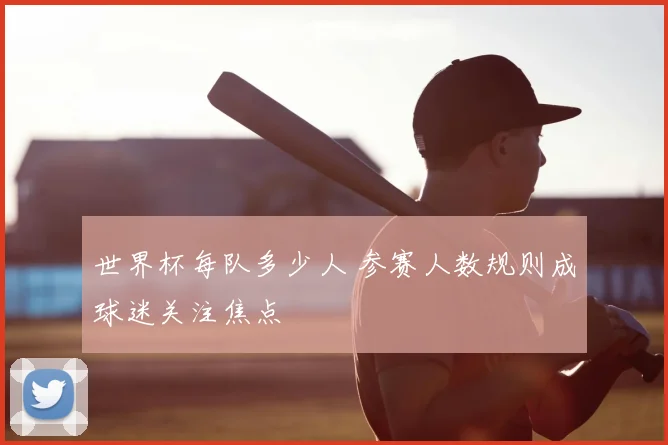 世界杯每队多少人 参赛人数规则成球迷关注焦点